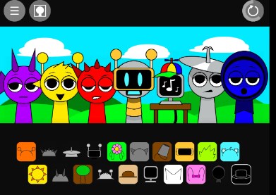 节奏盒子sprunki2.0游戏iOS下载-节奏盒子sprunki2.0不减反增版下载v.6.95